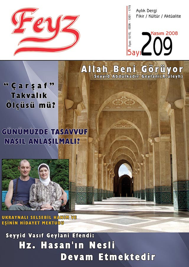 Feyz Dergisi 209. sayı