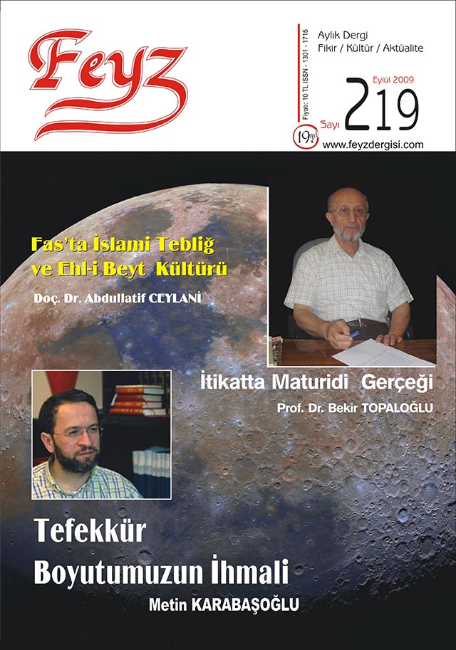 Feyz Dergisi 219. sayı