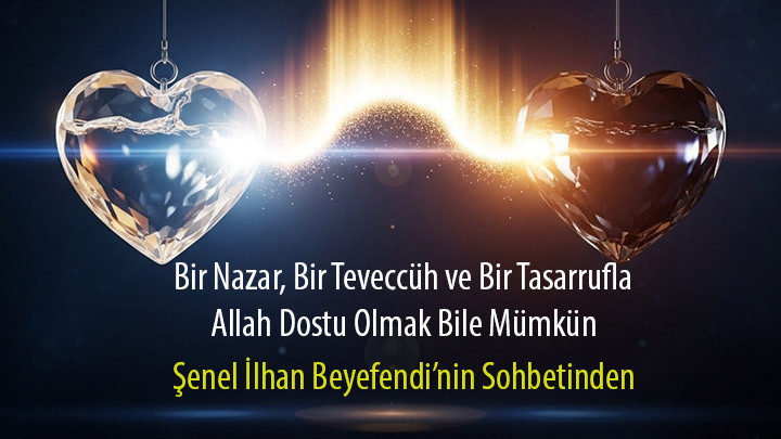 Bir Nazar, Bir Teveccüh ve Bir Tasarrufla Allah Dostu Olmak Bile Mümkün / Şenel İlhan Beyefendi’nin Sohbetinden