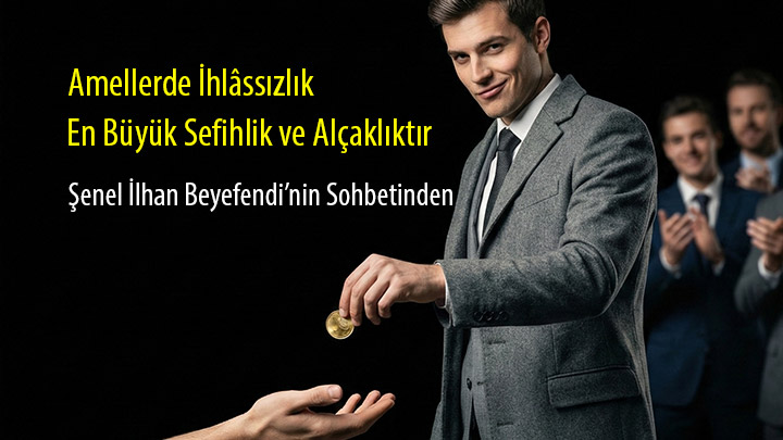 Amellerde İhlâssızlık En Büyük Sefihlik ve Alçaklıktır  Şenel İlhan Beyefendi’nin Sohbetinden
