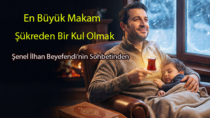 En Büyük Makam, Şükreden Bir Kul Olmak Şenel İlhan Beyefendi’nin Sohbetinden